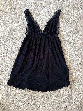 Only Hearts Black Slip Dress